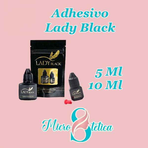 Adhesivo lady Black 5ml