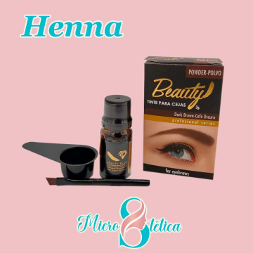 Henna para cejas